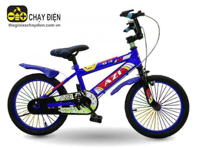 Xe đạp trẻ em AZI XG 16 inch Xanh dương