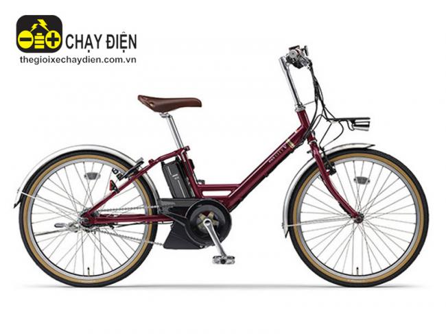 Xe đạp trợ lực Yamaha PAS CITY-V Đỏ