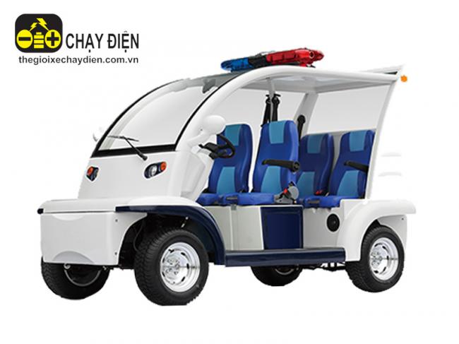 Xe điện cảnh sát 4 chỗ ngồi Eagle EG6043P Xanh dương trắng