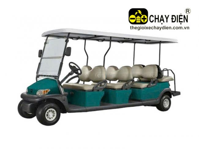 Xe điện chở khách VNECAR A1S6+2, 8 chỗ Xanh quân đội