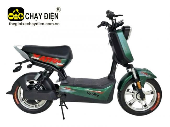 Xe điện Vnbike X6 Xanh quân đội