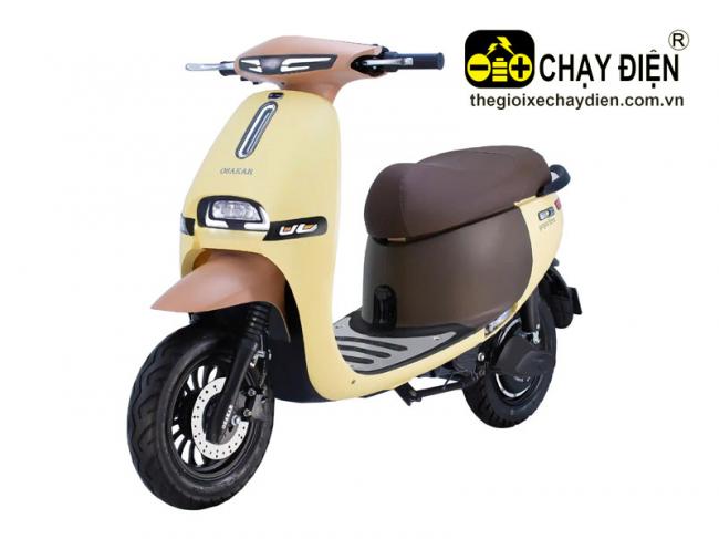 Xe máy điện GOGO FIONA Kem