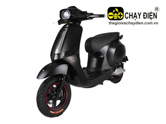 Xe máy điện JVC Vespa Platinum NFC Đen mờ