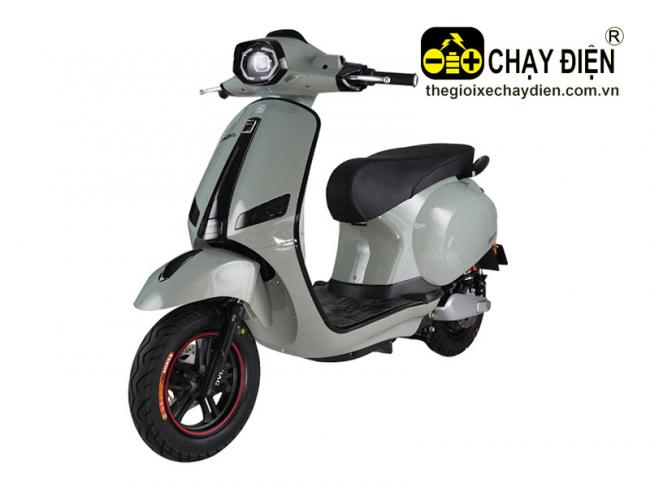 Xe máy điện JVC Vespa Platinum NFC Xám