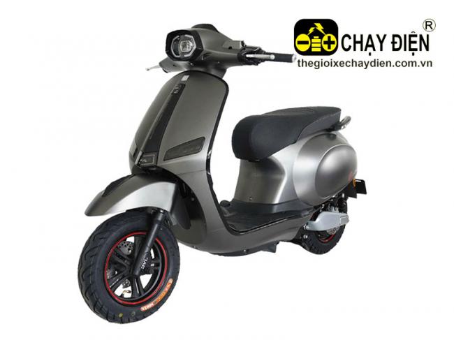 Xe máy điện JVC Vespa Platinum NFC Bạc