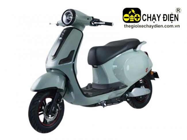 Xe máy điện JVC VESPA S6 Xanh ngọc