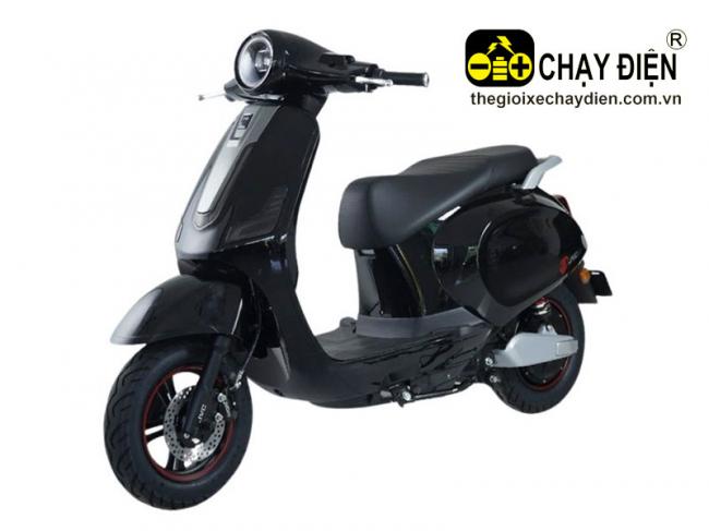 Xe máy điện JVC VESPA S6 Đen bóng