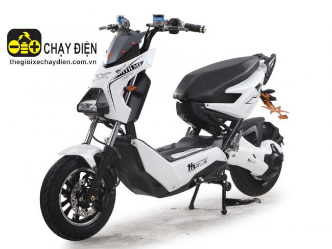 Xe máy điện Xmen Sport 2016 Đen trắng