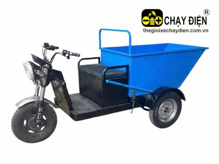Xe rùa 3 bánh điện ben tay PT 500kg