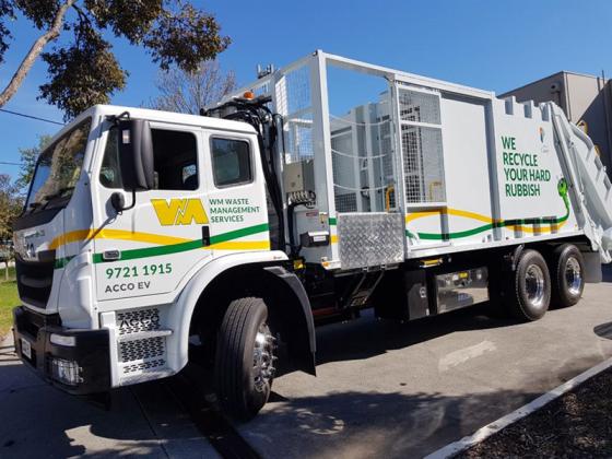 Xe tải điện được đưa vào thu gom rác ở Úc