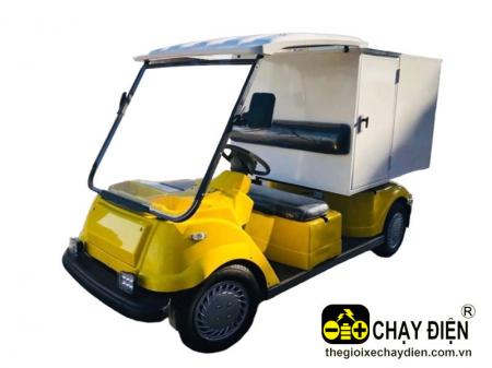 Xe xăng Sanyo chờ hàng thùng kín nhôm
