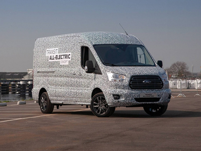 Transit - mẫu xe điện chạy điện của Ford sẽ được ra mắt trong tháng 11/2020