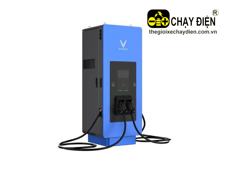 Trụ sạc ô tô điện siêu nhanh V Green DC 120KW