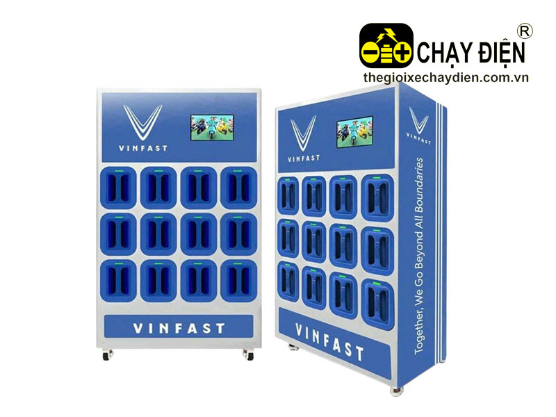 Tủ đổi pin xe máy điện V Green