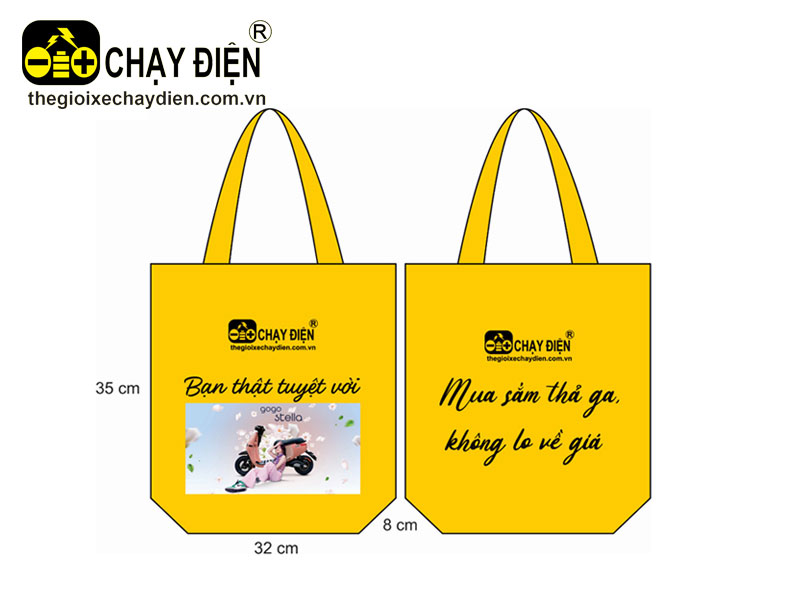 Túi vải thời trang Thế Giới Xe Chạy Điện