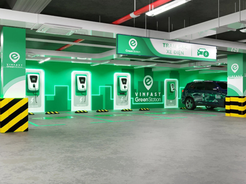 VinFast học được gì từ Tesla khi đầu tư trạm sạc xe điện trên cả nước?