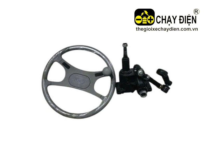 Vô lăng bốt lái, bộ chuyển đổi lái ghi đông thành lái vô lăng xe ba gác