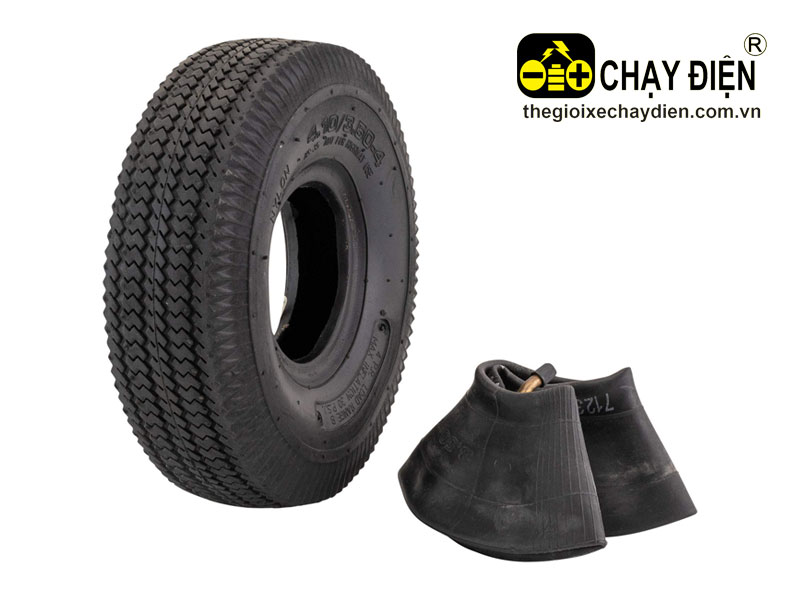 Vỏ ruột xe đẩy điện 4.10/3.50-4