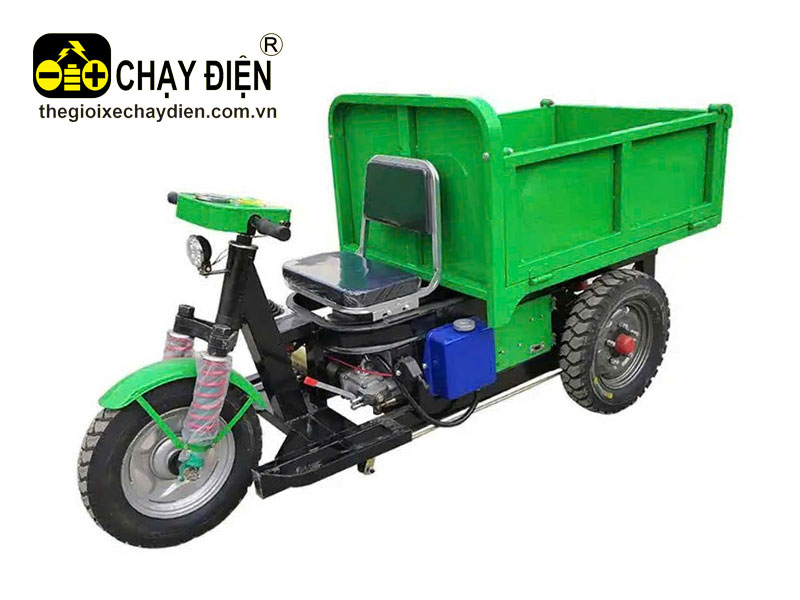 Xe 3 bánh điện chở hàng VSK 3 tấn thùng lửng