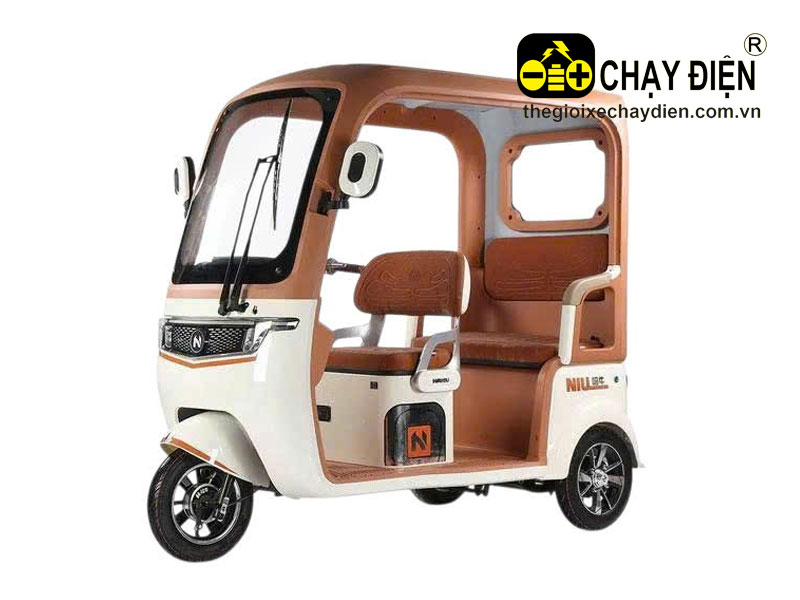 Xe 3 bánh điện mái che Vnbike J4