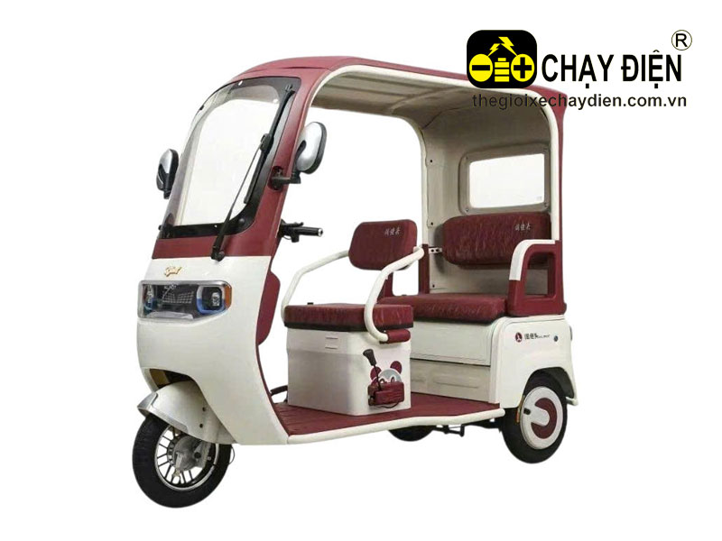 Xe 3 bánh điện mái che Vnbike J5