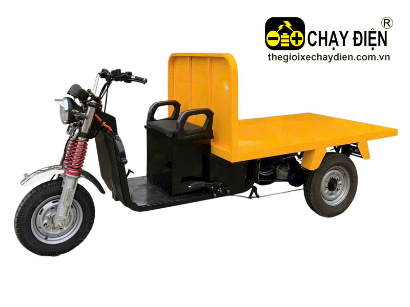 Xe 3 bánh Smart M1000 chở hàng 1000kg, thùng phẳng