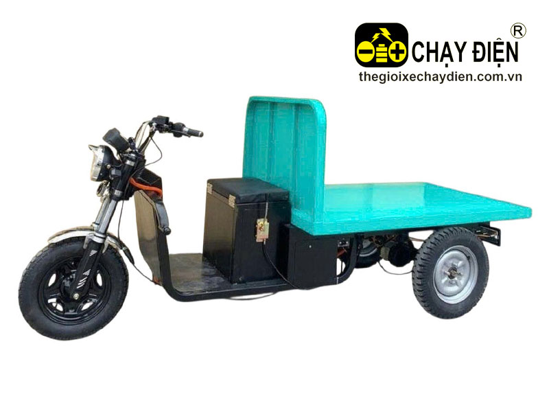 Xe 3 bánh Smart M500 chở hàng 500kg, thùng phẳng