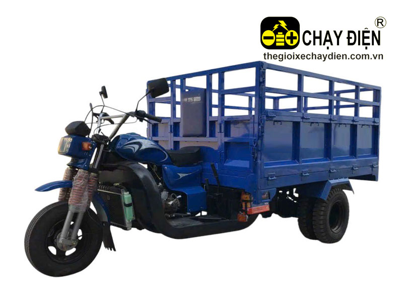 Xe 3 bánh xăng chở hàng Smart 200CC có ben, 4 giảm sóc, 5 bánh