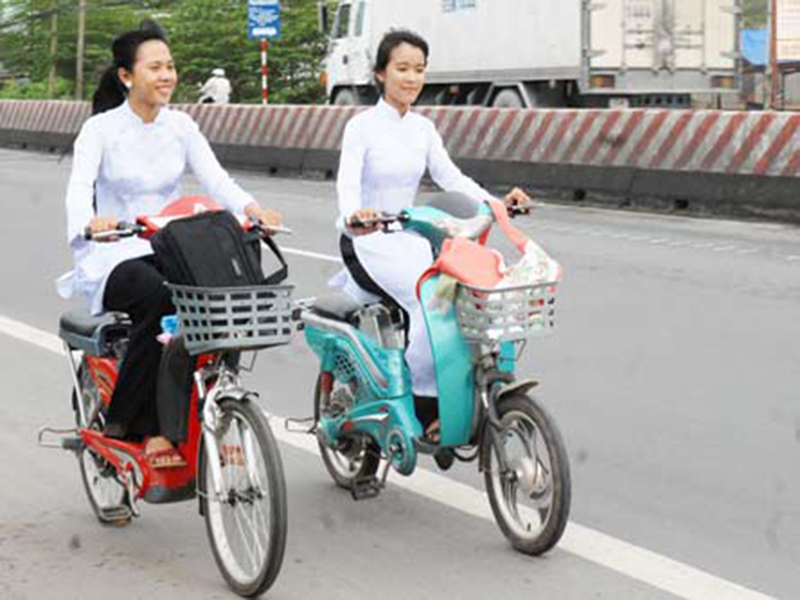 Xe đạp điện Aima tại Cần Thơ
