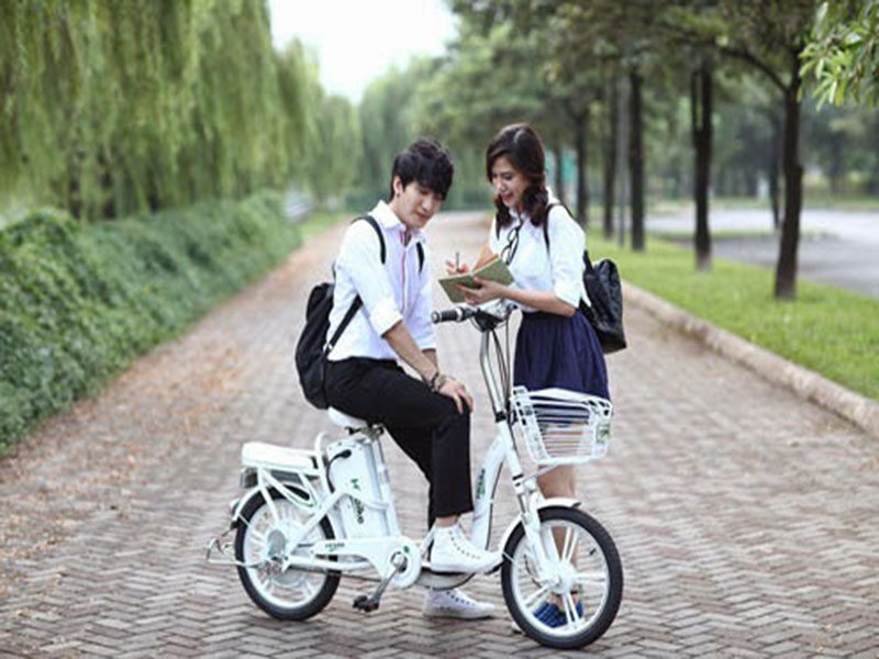Xe đạp điện Aima tại Long An