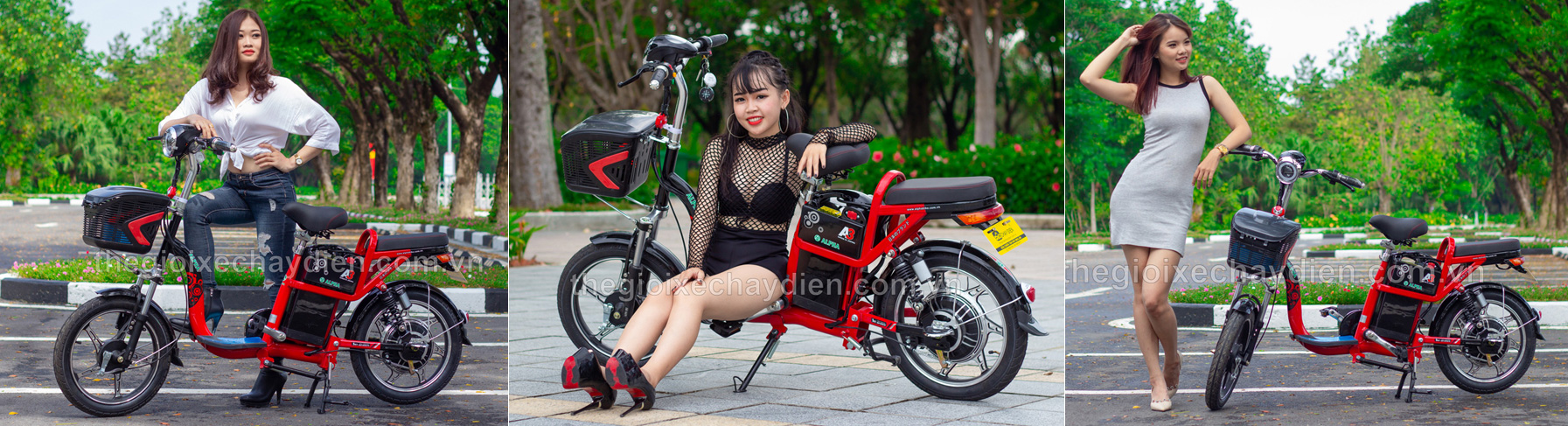 Xe đạp điện Alpha A3 