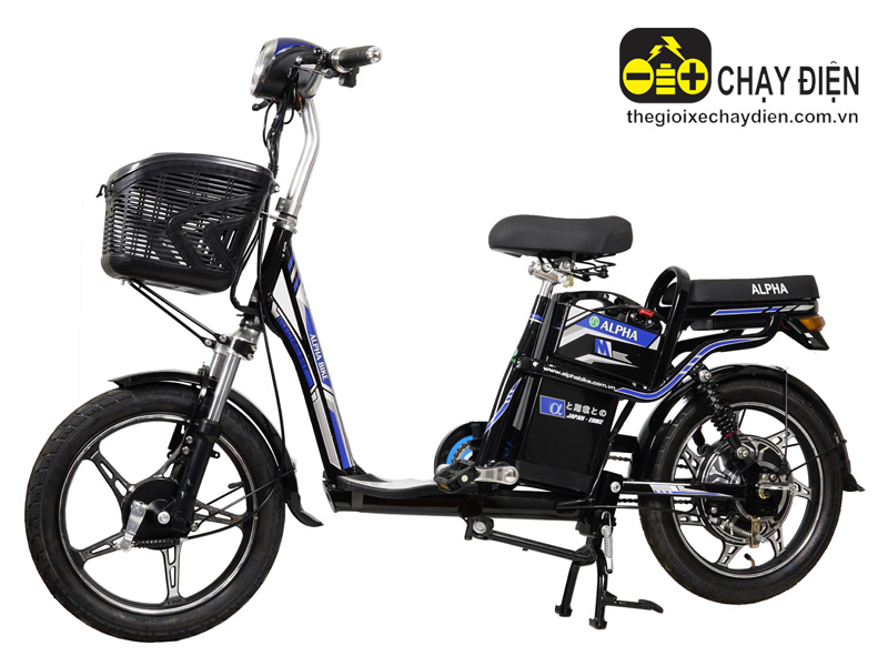 Thiết kế xe đạp điện Alpha mini phù hợp với vóc dáng người châu Á