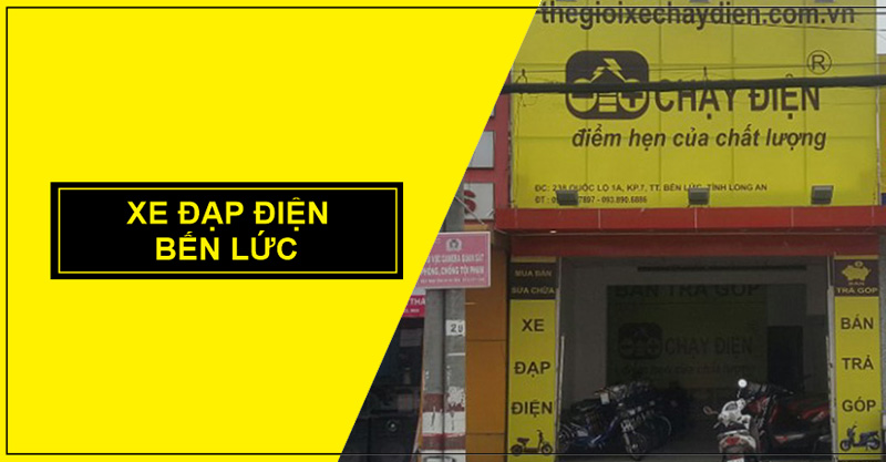 Xe đạp điện Bến Lức