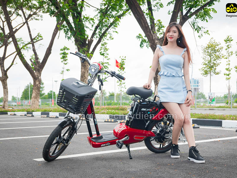 Xe đạp điện Đào Khôi Dkbike nhập khẩu Hoàng Mai