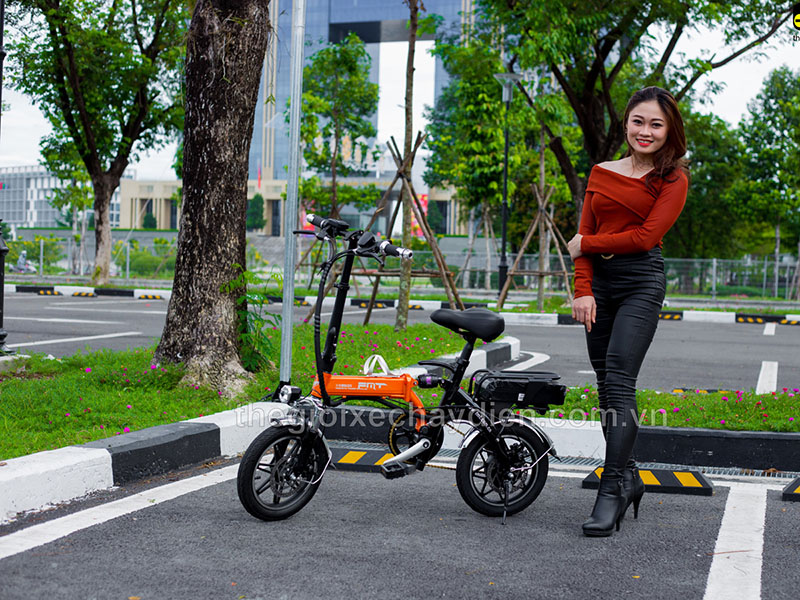Xe đạp điện gấp FMT nhập khẩu Kon Tum 