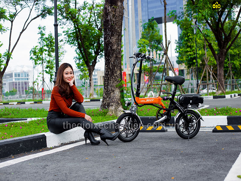 Xe đạp điện gấp FMT nhập khẩu Sóc Trăng
