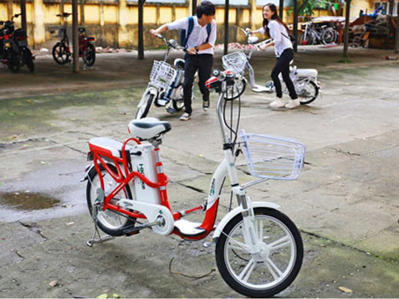 Xe đạp điện Hkbike nhập khẩu Long An 