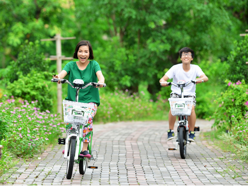Xe đạp điện Hkbike nhập khẩu Vĩnh Phúc