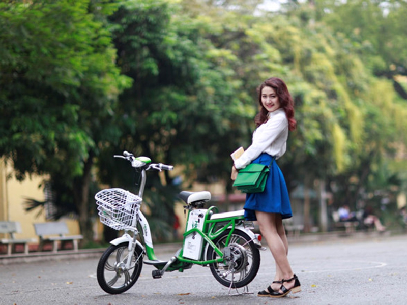 Xe đạp điện Hkbike tại Cà Mau