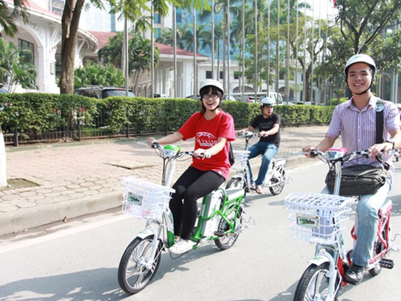 Xe đạp điện Hkbike tại Hòa Bình 
