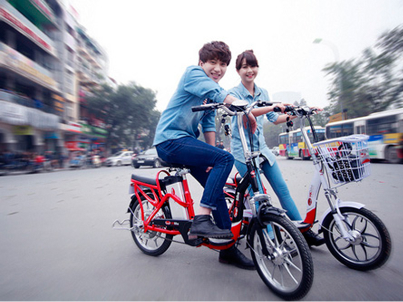 Xe đạp điện Hkbike tại Khánh Hòa