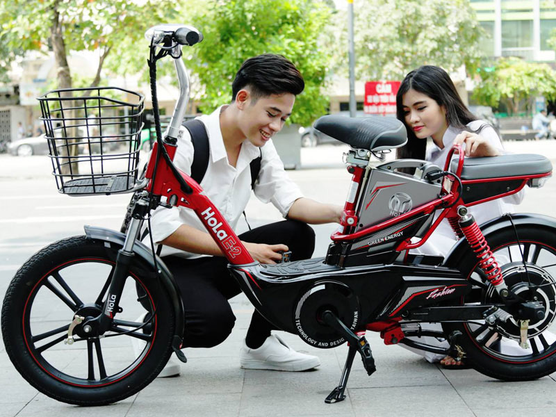 Xe đạp điện Hola tại Hưng Yên 