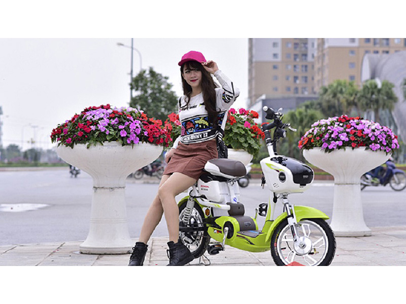 Xe đạp điện Honda nhập khẩu Long Biên 