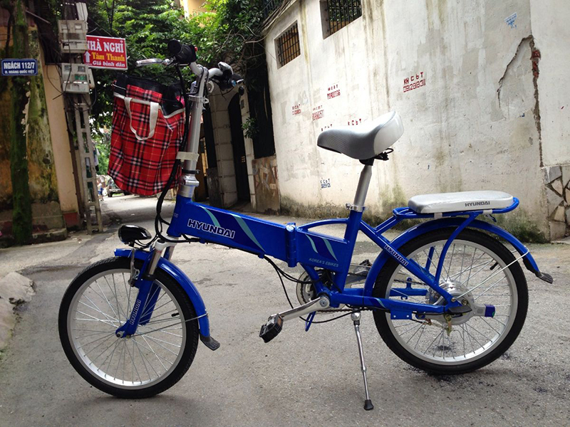 Xe đạp điện Hyundai nhập khẩu Long Biên 