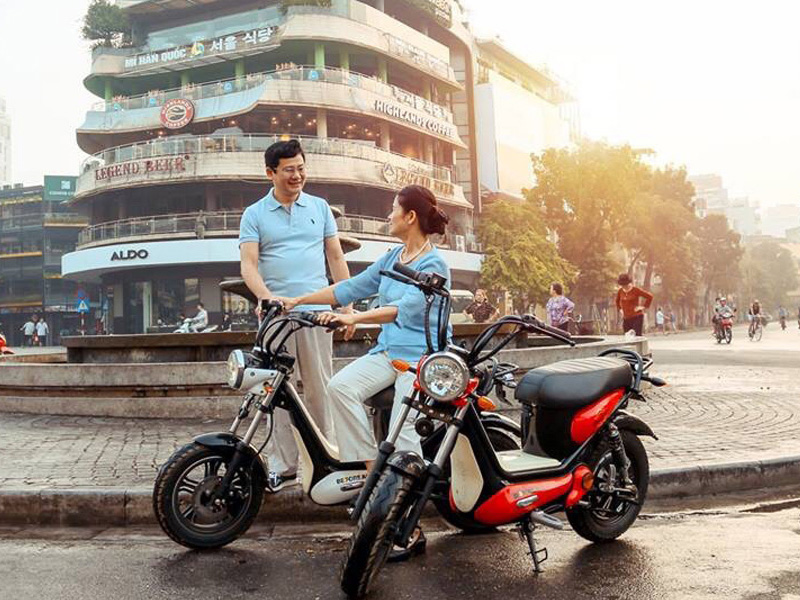 Xe đạp điện: sản phẩm lý tưởng cho người lớn tuổi