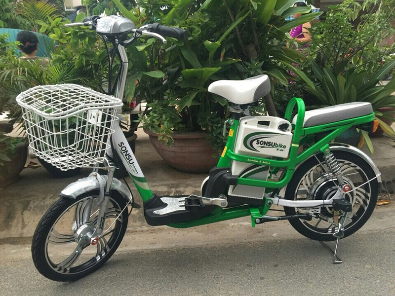 Xe đạp điện Sonsu nhập khẩu Trà Vinh 