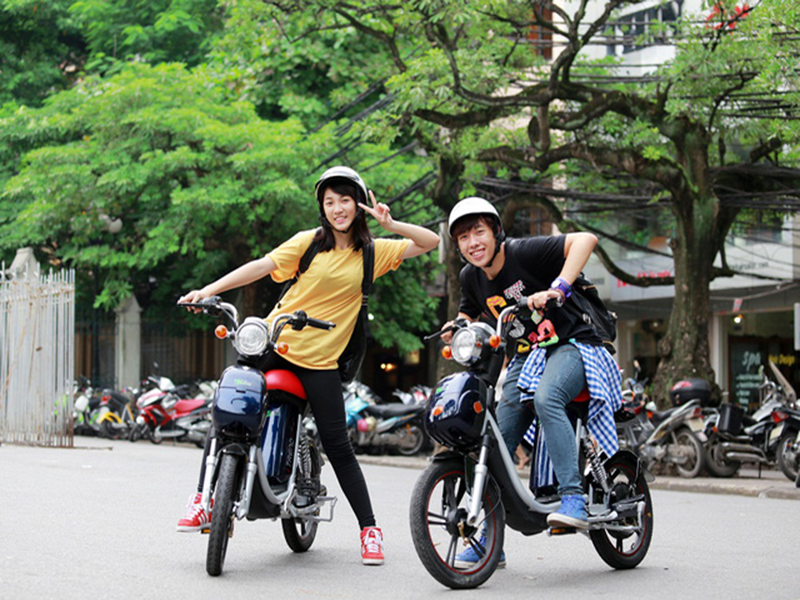 Xe đạp điện Vinh nhập khẩu nguyên chiếc