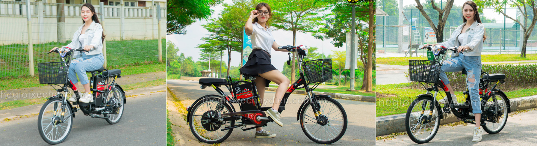 Xe đạp điện Vnbike V1 22inch Plus 