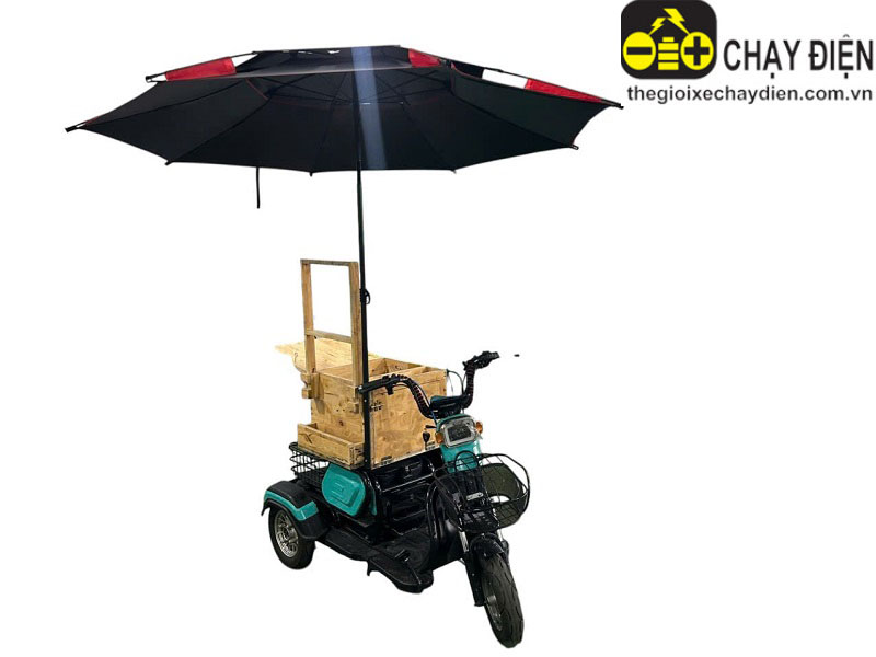 Xe điện 3 bánh bán cafe khởi nghiệp