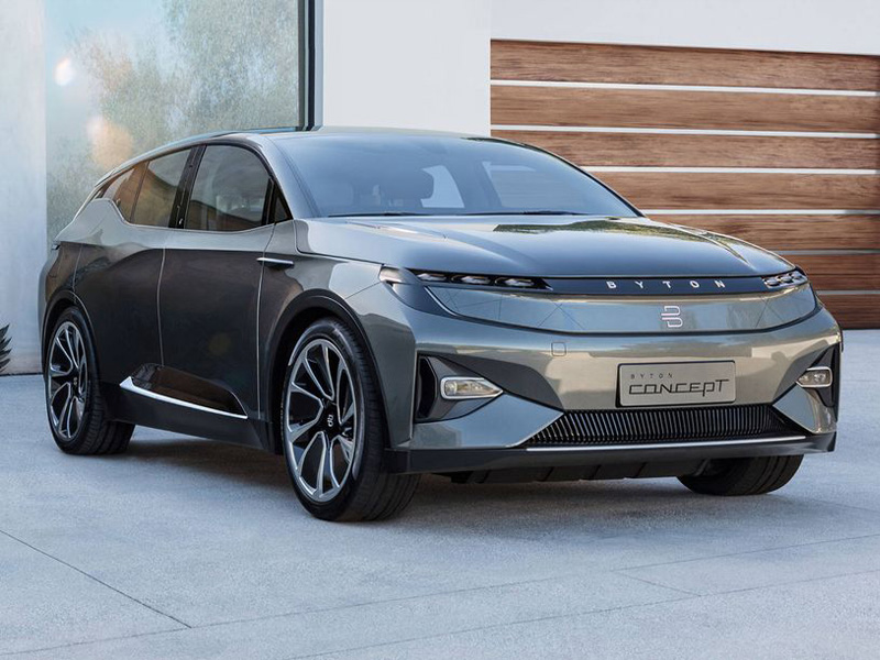 Xe điện Byton M-Byte đối thủ nặng ký nhất của Tesla Model X